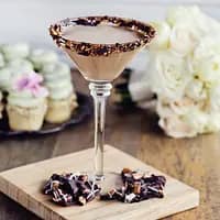 Signature wedding drink toffee taboo martini